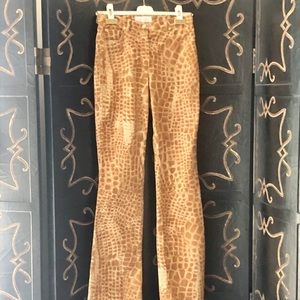 ESCADA 3 piece Alligator Print, pant & sweater set